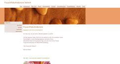 Desktop Screenshot of frauen-naturheilpraxis.de